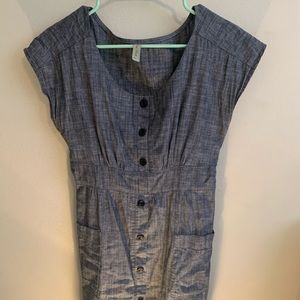 Denim looking dress